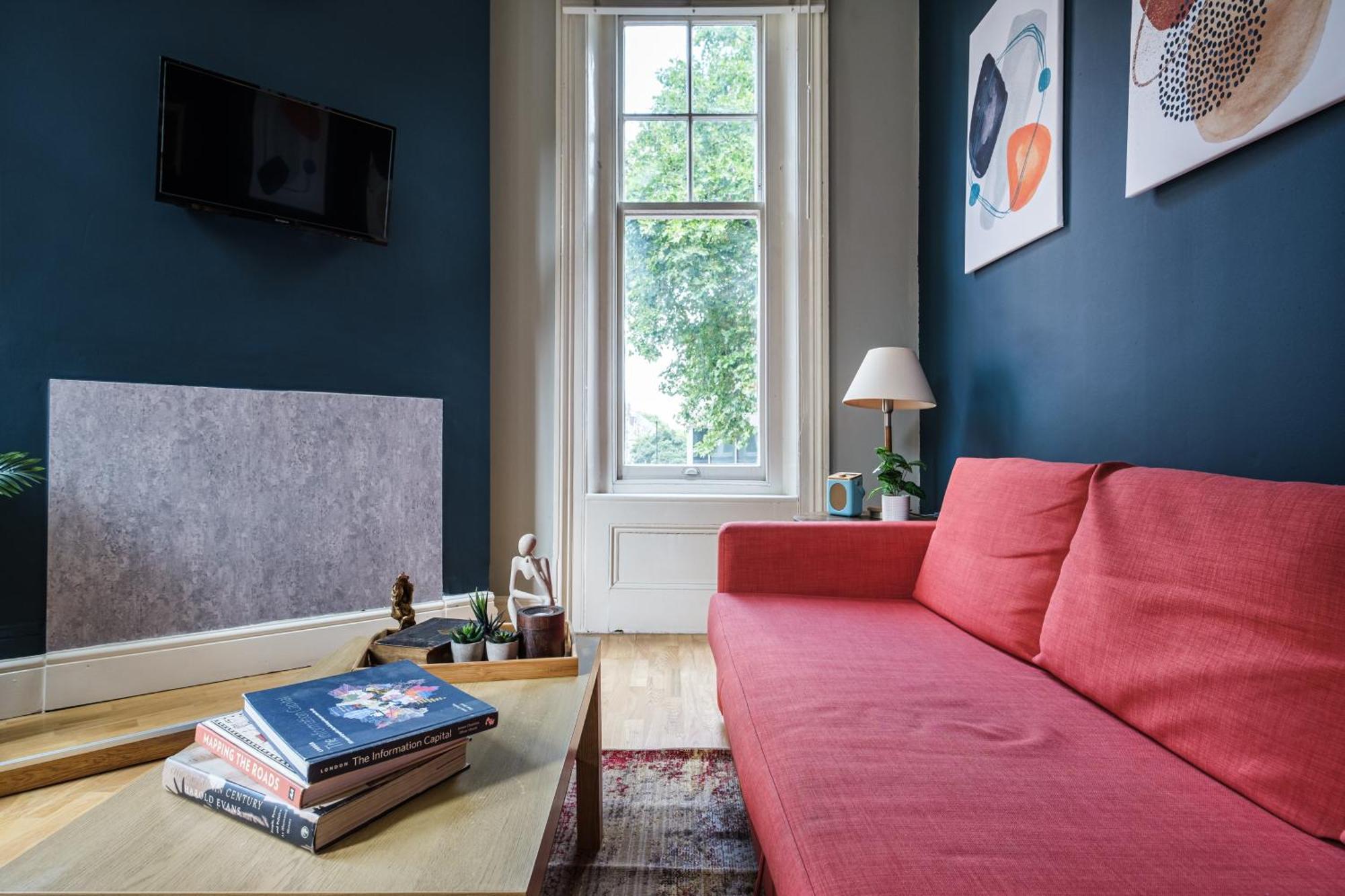Sunny Corner Apartment In Center Of London Eksteriør billede
