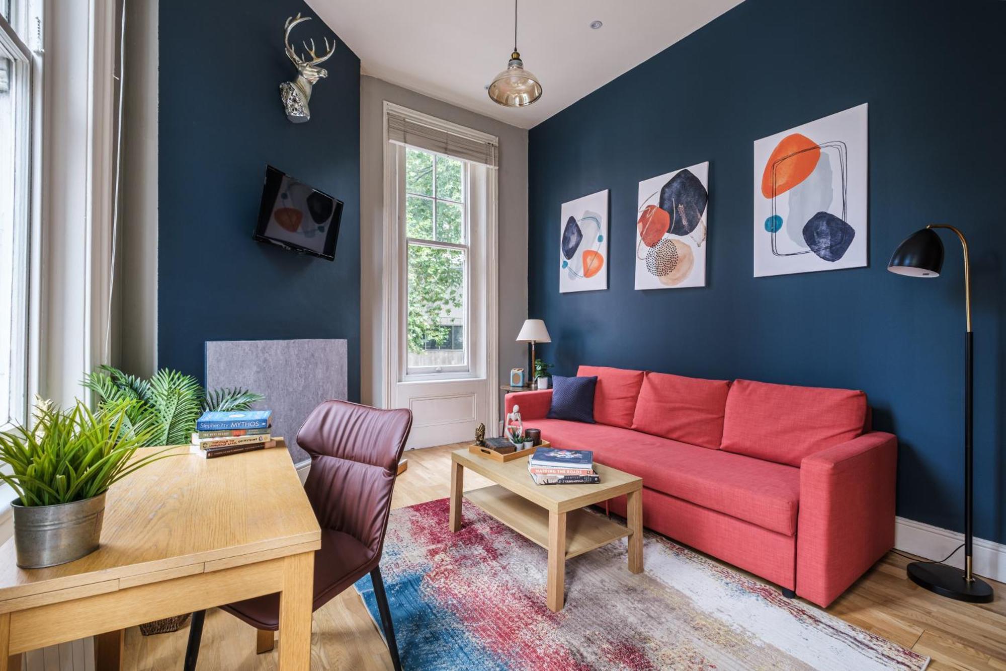 Sunny Corner Apartment In Center Of London Eksteriør billede